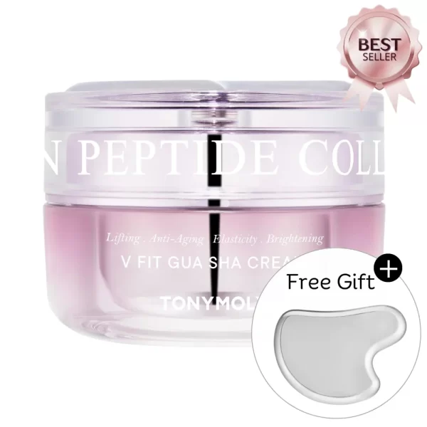 TONY MOLY Collagen Peptide V Fit GuaSha Cream Special Set